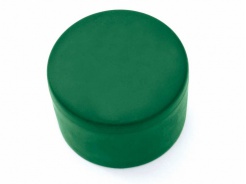 krytka pr.48mm PVC zelená